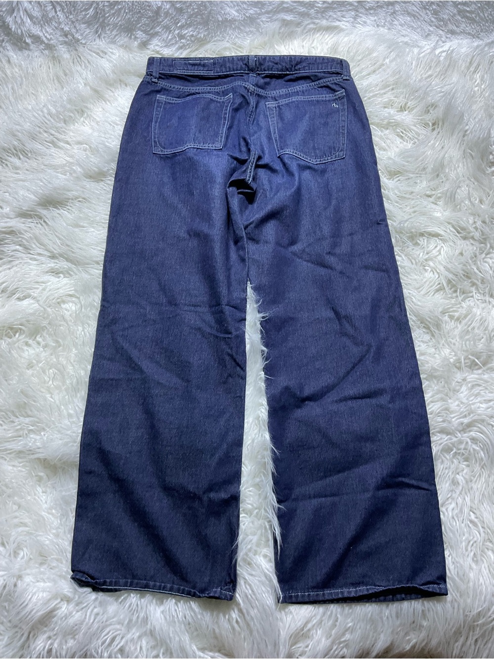 Rag & Bone Lori Wide Leg Jeans in Griswold - Picture 6 of 6